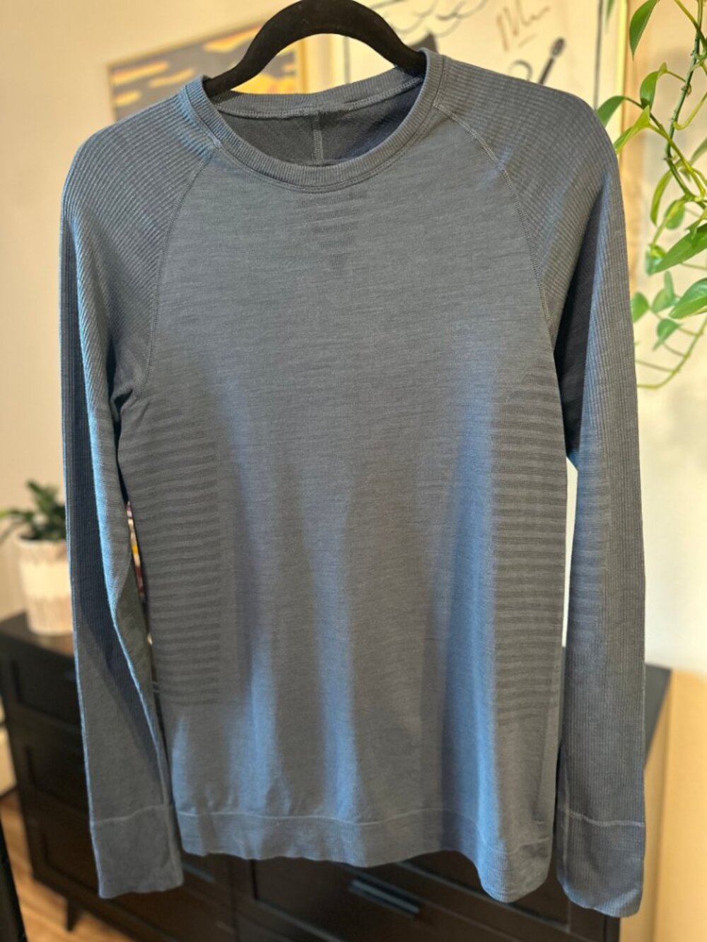 Lululemon Keep The Heat Thermal Long-Sleeve - Blue